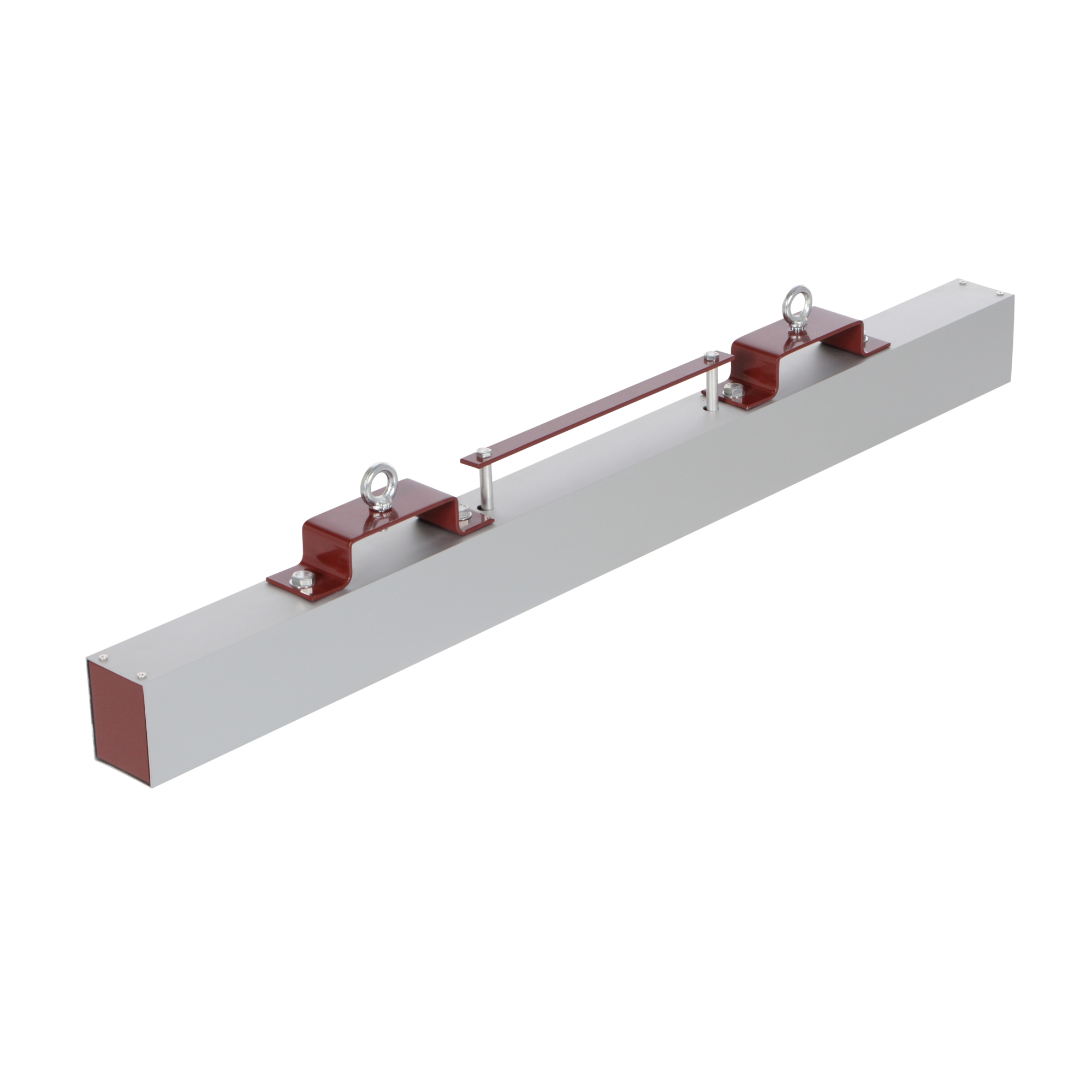 Vestil Hanging Magnetic Sweeper - 48in. Sweeping Width, Lightweight, Durable, Model# HFMS-48